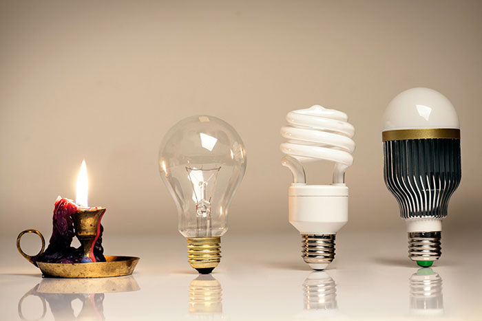 История светодиодных ламп