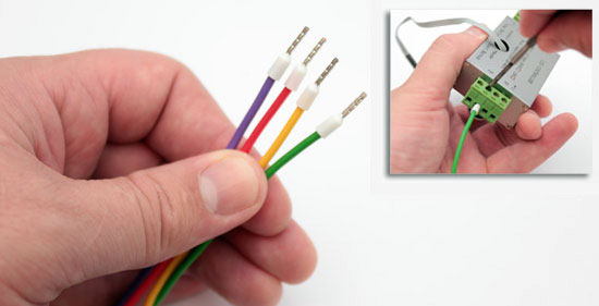Провода для светодиодной ленты с наконечниками