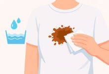 Как отстирать кофе с одежды